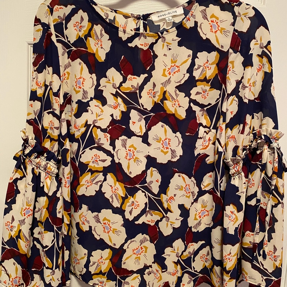 FALL COLORED BLOUSE